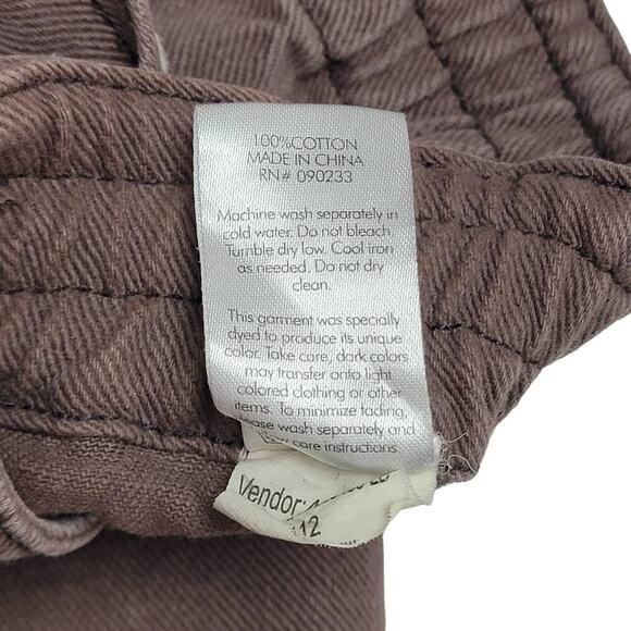 Pac Sun Elastic Waist Cargo Brown Medium 519 - Picture 11 of 14